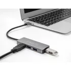 DeLock 4-portos USB3.2 HUB Silver