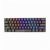 White Shark GK-2022B Shinobi Blue Switches Mechanical 60% Gaming Keyboard Black US