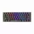 White Shark GK-2022B Shinobi Red Switches Mechanical 60% Gaming Keyboard Black US