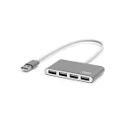 Port Designs HUB 4 Ports USB 3.0 Grey