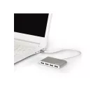 Port Designs HUB 4 Ports USB 3.0 Grey