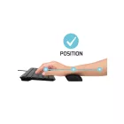 Port Designs Ergonomic Wirst Rest Pad Black