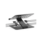 Port Designs 2 In 1 USB-C Docking Station With Notebook Stand