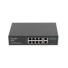 Lanberg 8x 100MB POE+/2X 1GB UNMANAGED RACK 10"/19" GIGABIT ETHERNET 120W