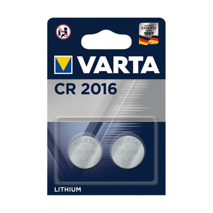 Elem gomb VARTA CR2016 2-es