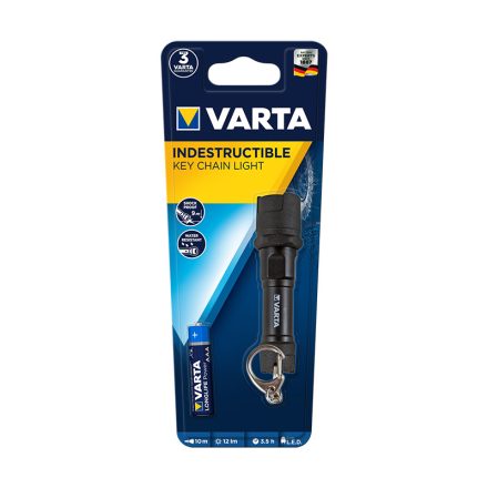 Elemlámpa VARTA Indestructible kulcsra akasztható