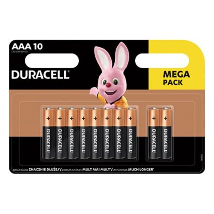 Elem mikro DURACELL Basic AAA 10-es