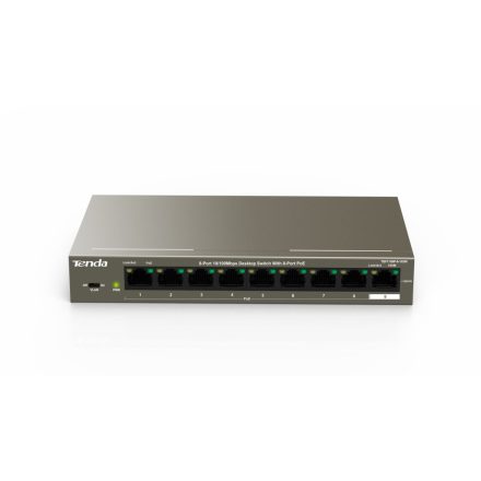 Tenda TEF1109P-8-102W  9-Port Fast Unmanaged Switch With 8-Port PoE