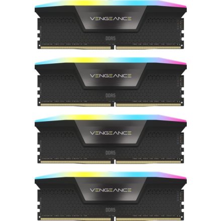 Corsair 192GB DDR5 5200MHz Kit(4x48GB) Vengeance RGB Black 