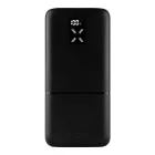 FIXED Zen 30 powerbank, 30 000 mAh, 20W PowerDelivery, 1 db USB-C és 2 db USB-A kimenet, LED kijelző, 5V/9V/12V kimeneti feszültség, fekete