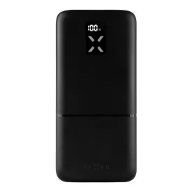   FIXED Zen 30 powerbank, 30 000 mAh, 20W PowerDelivery, 1 db USB-C és 2 db USB-A kimenet, LED kijelző, 5V/9V/12V kimeneti feszültség, fekete