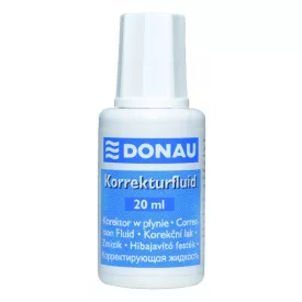 Hibajavító folyadék DONAU ecsetes oldószeres 20 ml