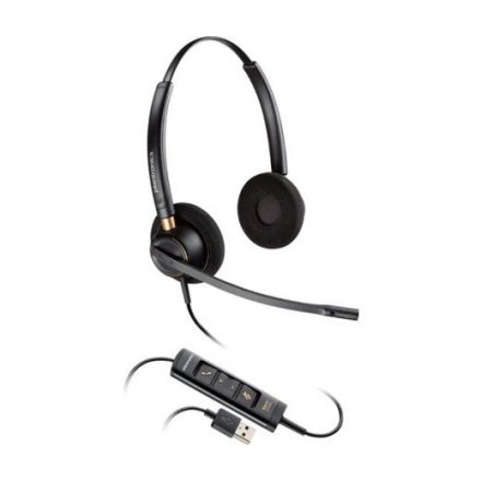 Poly Plantronics EncorePro 525 Stereo Headset Black 