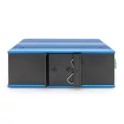 Digitus DN-651133 8-Port 10/100Base-TX(PoE) to 100Base-FX Industrial PoE Switch Blue