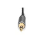 Digitus DB-510330-010-S Audio adapter cable, 3.5 mm stereo jack to RCA 1m Black