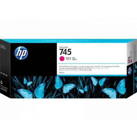 HP 745 Magenta tintapatron