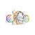 Be quiet! LIGHT WINGS White 120mm PWM high-speed Triple-Pack