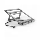 Hama USB 3.2 GEN2 TYPE-C 12IN1 Docking Statin Grey