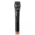 Lenco MCW-011BK wireless Microphone with 6,3mm battery powered receiver Black
