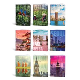 Füzet vonalas LIPAMILL A/4 40 lapos Travel