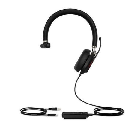 Yealink UH38 Mono UC USB-C USB-A Wireless Bluetooth Headset Black