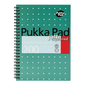   Spirálfüzet vonalas PUKKA PAD A/4 100 lapos Metallic világoskék