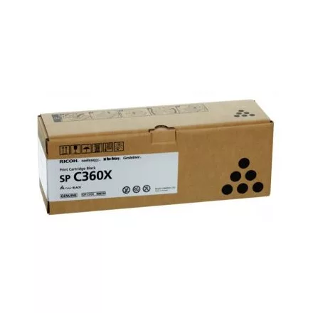 Ricoh SPC360X Black toner