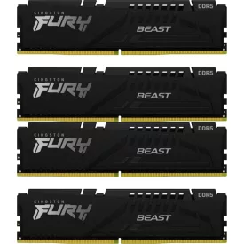 Kingston 64GB 6000Mhz Kit(4x16GB) Fury Beast Black