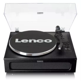   Lenco LS-430 Lemezlejátszó beépített hangszóróval Black