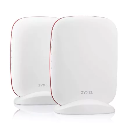 ZyXEL AXE5400 Dual-Band Wireless Router Wifi 6E White
