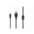 Gembird CCF-USB2-AM5P-6 USB 2.0 A- MINI 5PM cable with ferrite core 1,8m Black