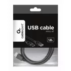 Gembird CCP-USB2-AMAF-6 USB 2.0 A- A-socket 6ft cable 1,8m Black