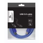 Gembird CCP-USB3-AMBM-10 High End USB 3.0 Cable USB A Male Plug to USB B Male Plug 3m Blue