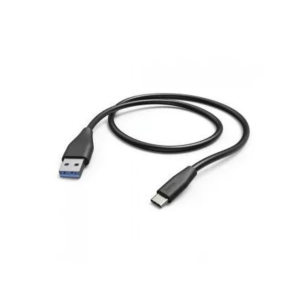 Hama FIC E3 Type-C/USB-A USB 3.1 töltő és adatkábel 1,5m Black