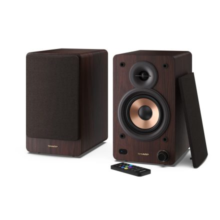 Sharp CP-SS30BR Bookshelf Speaker Brown