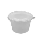 Levesestál tető műanyag 500 ml  100 darabos  3184