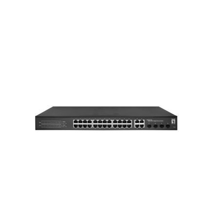 LevelOne GES-2128 Hilbert 28-Port Gigabit Smart Lite Switch