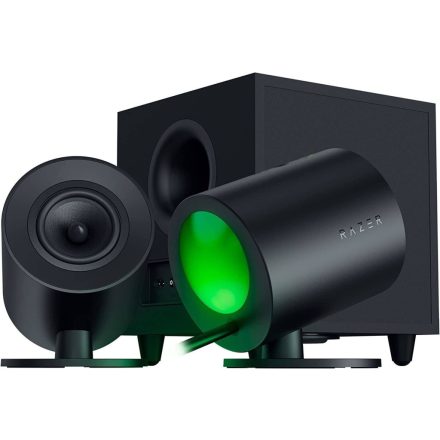 Razer Nommo V2 Full-Range 2.1 PC Gaming Speakers with Wired Subwoofer Black