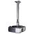 Funscreen ceiling mount length 430-650mm WHITE 