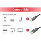 EQuip USB-C to DisplayPort 8K/60Hz cable 2m Black