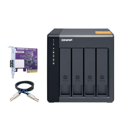 QNAP NAS TL-D400S (4xHDD) Bővítőegység