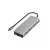 Hama FIC USB 3.1 TYPE-C,9IN1 DOKK. ADAPTER(4xUSB3.1, 2xHDMI, LAN, USB-C, PD) Grey