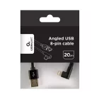 Gembird CC-USB2-AMLML-0.2M 0,2m Black