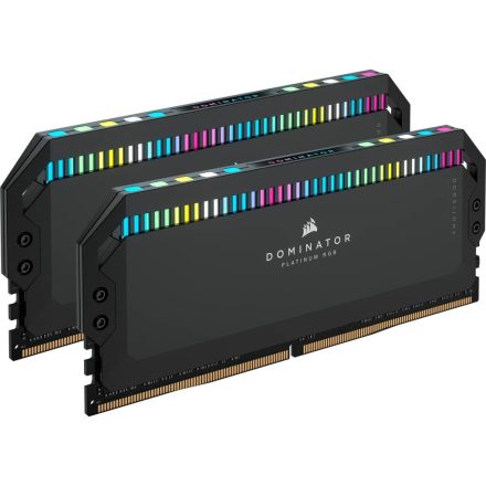 Corsair 64GB DDR5 6600MHz Kit(2x32GB) Dominator Platinum RGB Black