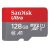 Memóriakártya SANDISK microSDXC Ultra 128 GB