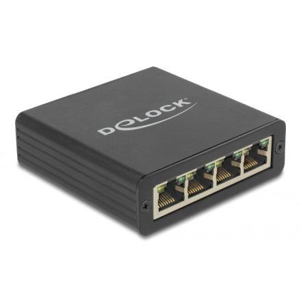 DeLock Adapter USB 5 Gbps to 4 x Gigabit LAN