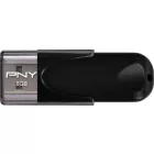 PNY 8GB Attaché 4 Flash Drive USB2.0 Black
