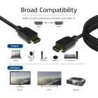 ACT HDMI High Speed premium certified v2.0 HDMI-A male - HDMI-A male cable 5m Black
