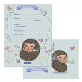   Partimeghívó ARS UNA 10 ív+10 db boríték Fresh Flowers 5535