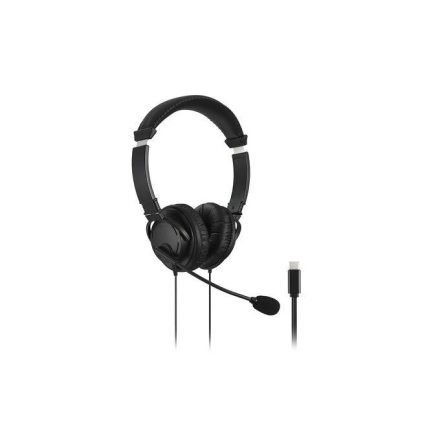 Kensington K97457WW Classic USB-C Headset with Mic Black